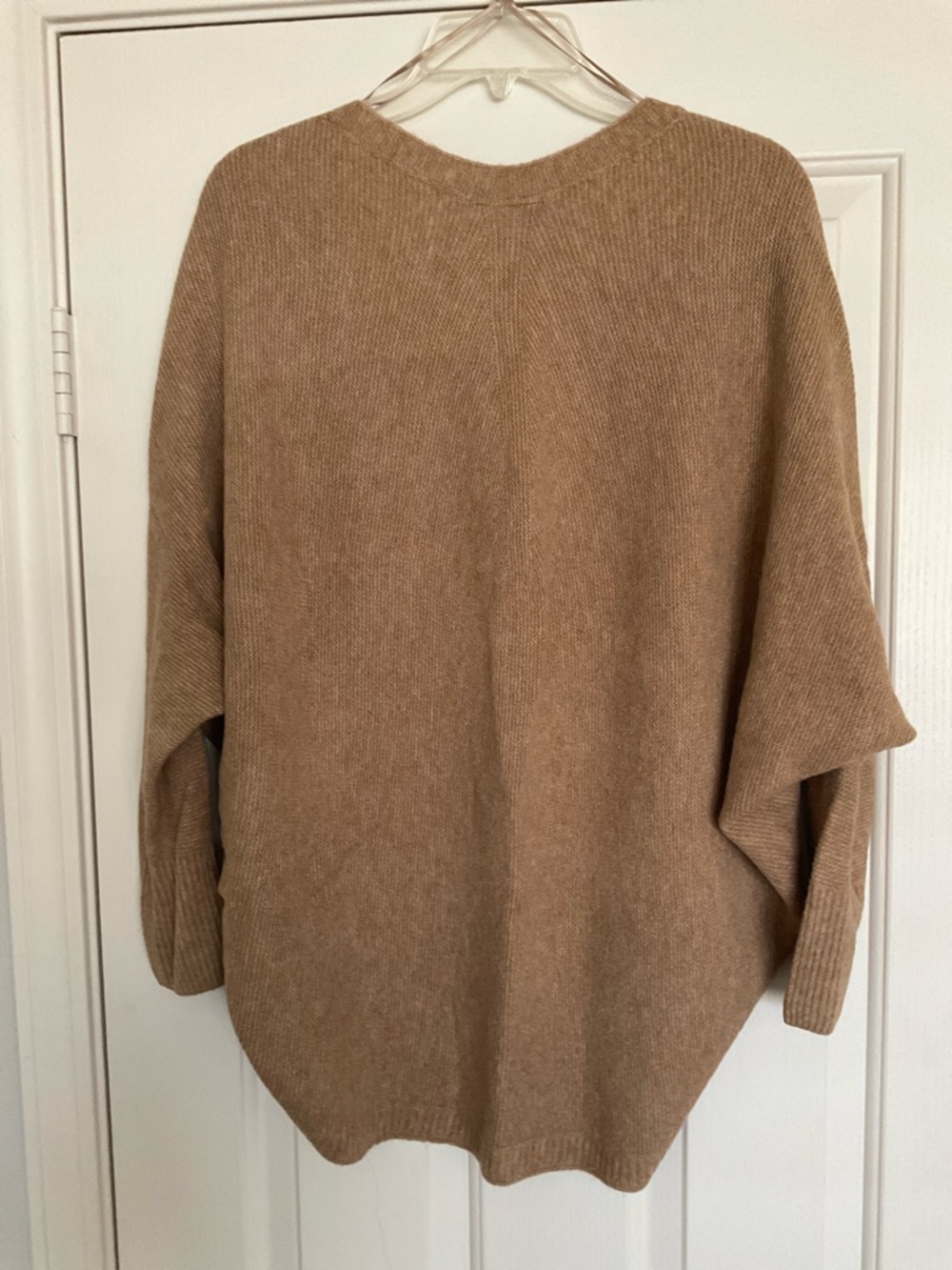 UNIQLO Camel Open-Front Knit Cardigan - Picture 2 of 5